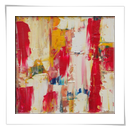olio su tela 20x20  2010 note di rosso