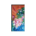olio su tela 2005  90x180 il mondo dei fiori